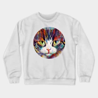 Friendly floppy cat Crewneck Sweatshirt